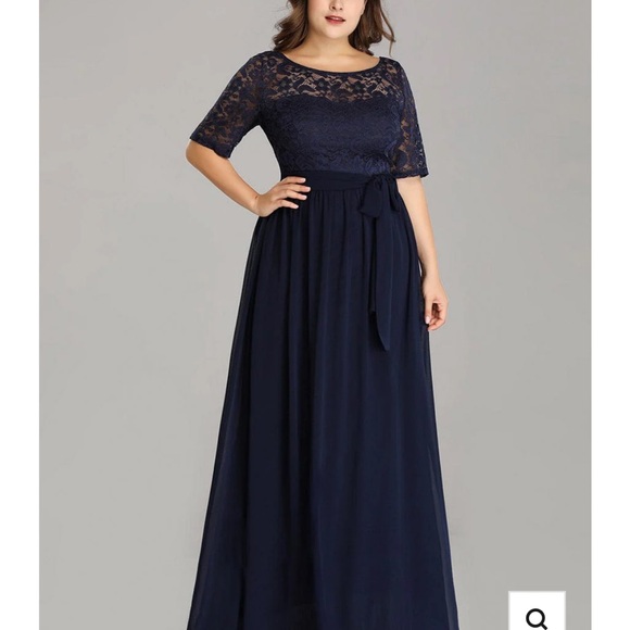 Lace bodice evening dress sash belt - Picture 6 of 6